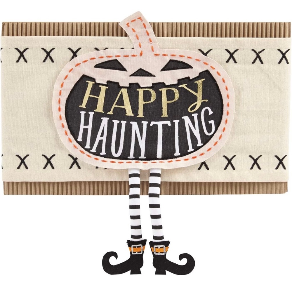 Cute Mud Pie Halloween pillow WRAP (pillow not included)